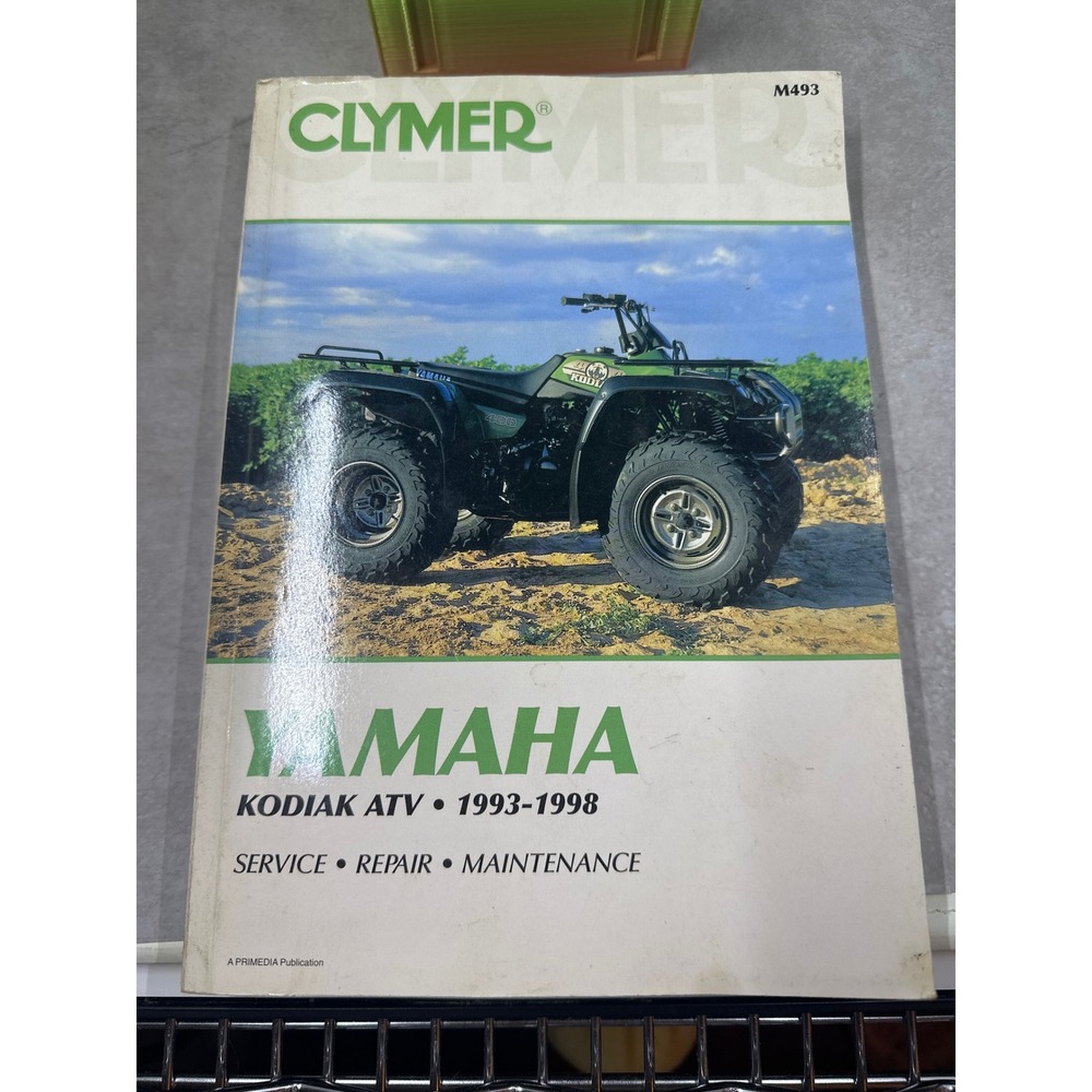 Clymer Yamaha Kodiak ATV 1993-1998 Service Repair Manual M493 YFM400FW